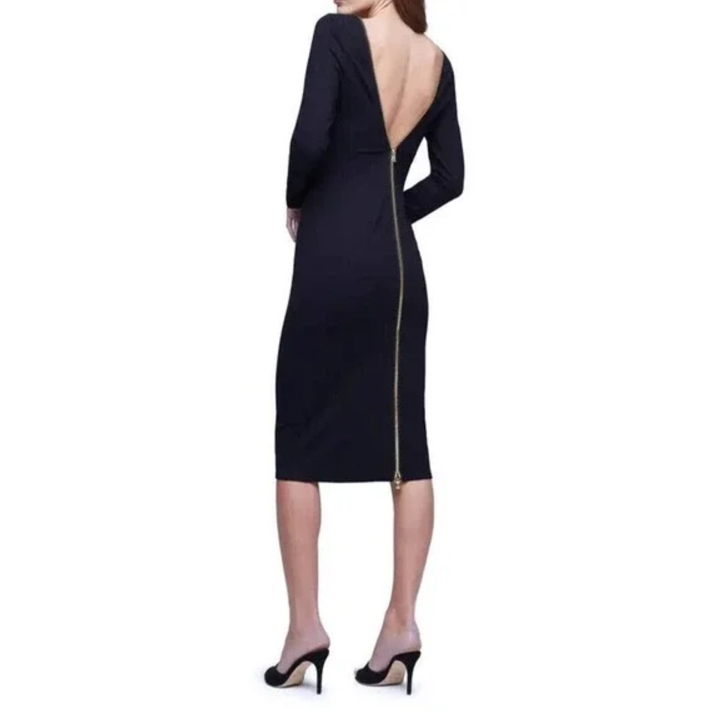 Nwt L’agenge Aries Black Dress Size Large